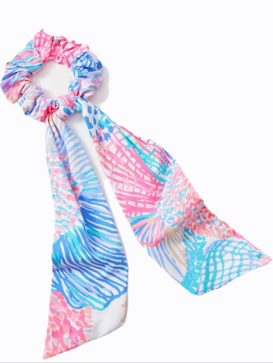 Lilly Pulitzer Accessories - Lilly Pulitzer NWT GWP Scrunchie Ribbon Multi Roar Of The Seas